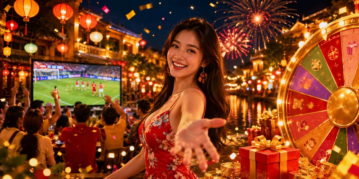 Không khí chợ đêm Hội An gợi thói quen theo dõi xổ số trên di động