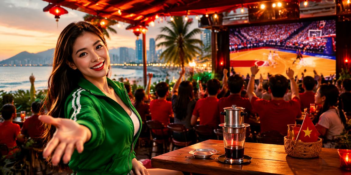Người dùng tại Nha Trang cân bằng giải trí thể thao với thời gian cà phê